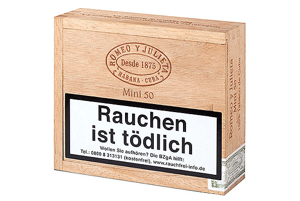 Romeo y Julieta Mini 50 Zigarillos Romeo y Julieta Mini 50 Zigarillos
