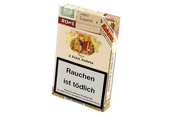 Romeo y Julieta Petit Julietas (Entreactos) 5 Cigars Romeo y Julieta Petit Julietas (Entreactos) 5 Cigars