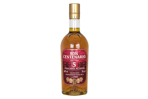 Ron Centenario 5 Volcanes Activos Rum 40% vol. 0,7l Ron Centenario 5 Volcanes Activos Rum 40% vol. 0,7l