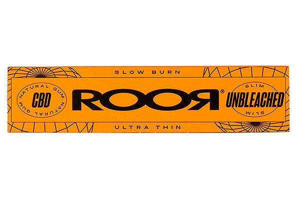 ROOR Kingsize Unbleached Slim Zigarettenpapier (32 Blätter) ROOR Kingsize Unbleached Slim Zigarettenpapier (32 Blätter)
