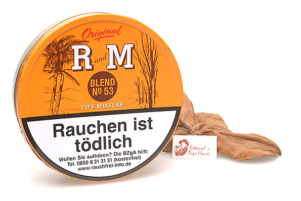R and M (Rum and Maple) Blend No 53 Pfeifentabak 100g Dose R and M (Rum and Maple) Blend No 53 Pfeifentabak 100g Dose