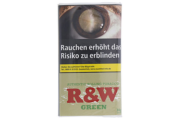 R&W Green Cigarette tobacco 30g Pouch