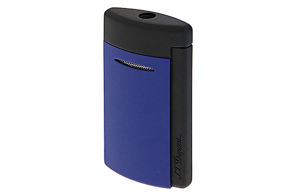 S.T. Dupont Minijet 3 Ozean blau/matt schwarz Jetflame