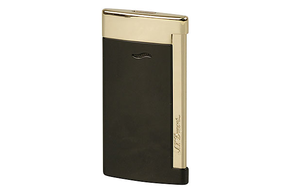 S.T. Dupont Slim 7 schwarz Lack/gold Jetflame S.T. Dupont Slim 7 schwarz Lack/gold Jetflame