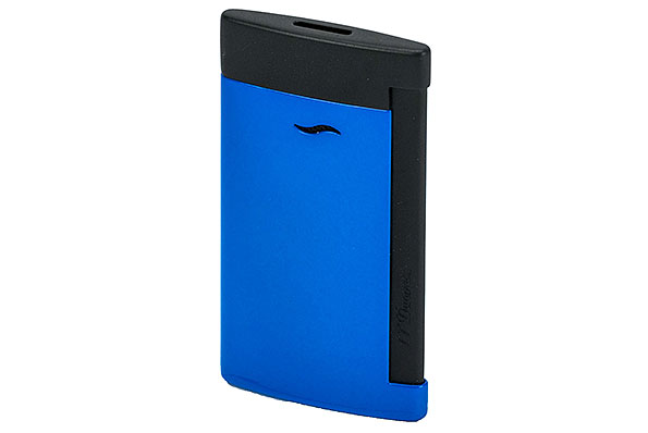 S.T. Dupont Slim 7 "Fluo" blau/schwarz Jetflame S.T. Dupont Slim 7 "Fluo" blau/schwarz Jetflame
