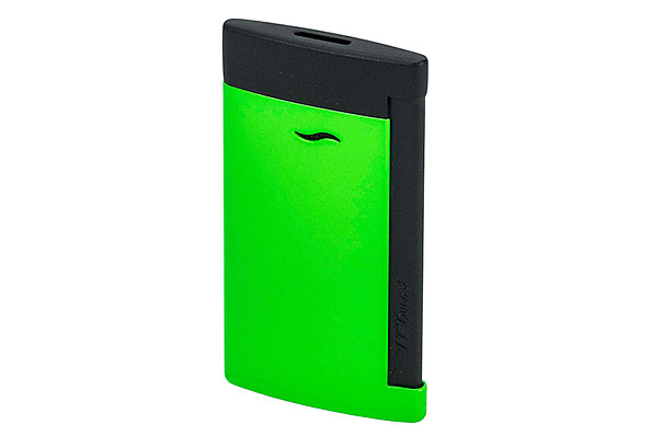 S.T. Dupont Slim 7 "Fluo" grün/schwarz Jetflame S.T. Dupont Slim 7 "Fluo" grün/schwarz Jetflame