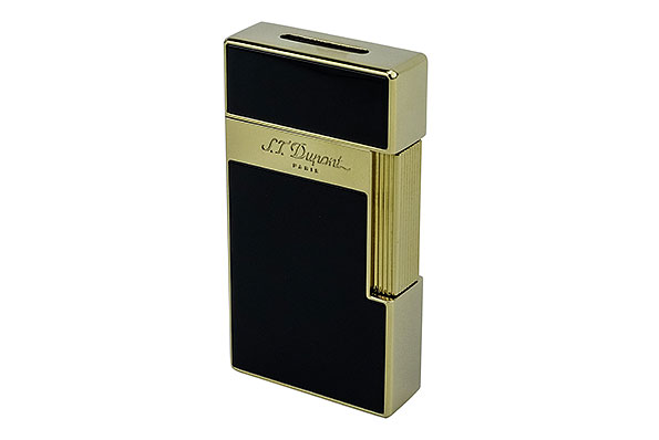 S.T. Dupont Biggy black Lacquer/gold Jetflame S.T. Dupont Biggy black Lacquer/gold Jetflame