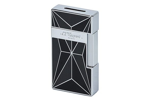S.T. Dupont Biggy schwarz/chrom Jetflame S.T. Dupont Biggy schwarz/chrom Jetflame