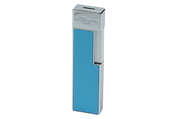 S.T. Dupont Twiggy hellblau Lack/chrom Jetflame S.T. Dupont Twiggy hellblau Lack/chrom Jetflame