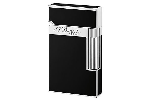 S.T. Dupont Ligne2 Palladium Chinese lacquer black Flint Lighter S.T. Dupont Ligne2 Palladium Chinese lacquer black Flint Lighter