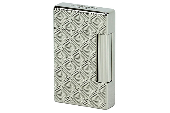 S.T. Dupont "Initial" Cinatique silver color Flint Lighter S.T. Dupont "Initial" Cinatique silver color Flint Lighter