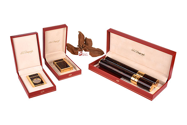 S.T. Dupont China Lack Set - gebraucht S.T. Dupont China Lack Set - gebraucht