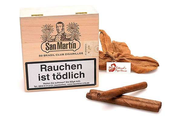 San Martin Brasil Club Limited Edition 50 Zigarillos San Martin Brasil Club Limited Edition 50 Zigarillos