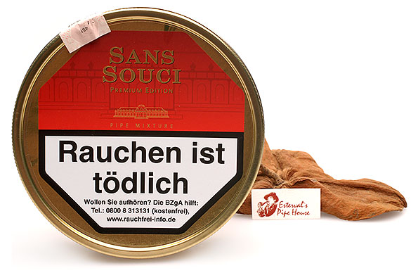 Sans Souci Premium Edition Pipe tobacco 100g Tin Sans Souci Premium Edition Pipe tobacco 100g Tin