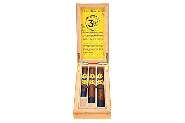 Santa Damiana 30 Aniversario Limited Edition Sampler 3 Cigars Santa Damiana 30 Aniversario Limited Edition Sampler 3 Cigars