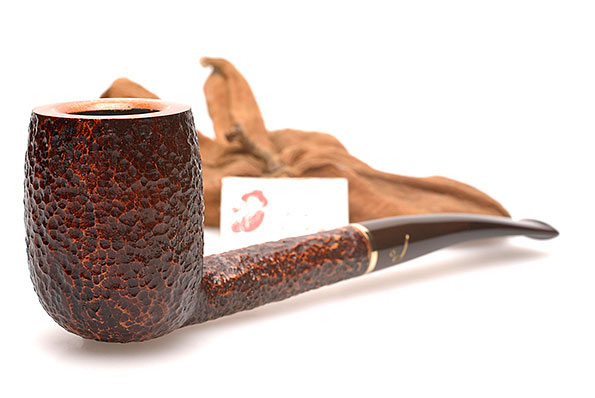 Savinelli Bings Favorite P165ZB Brown Sandblast 6mm Filter