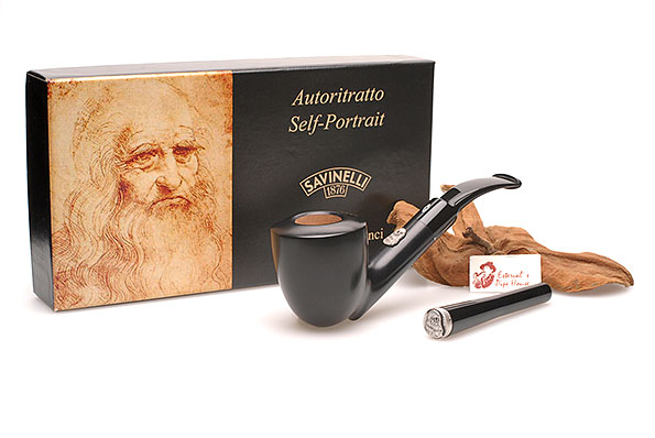 Savinelli Collezione Leonardo da Vinci Self-Portrait 9mm Filter