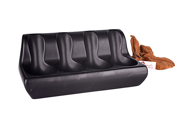 Ceramic Pipe Stand for 4 Pipes Estate Ceramic Pipe Stand for 4 Pipes Estate