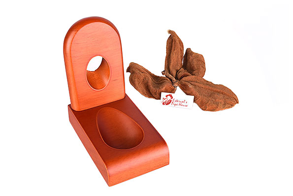 Wooden Pipe Stand for 1 Pipe Estate