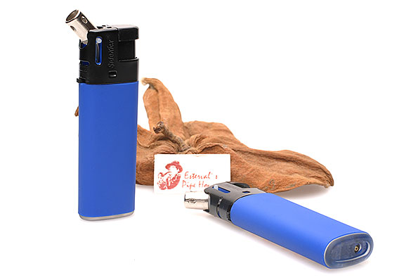 Pipe Lighter SideKick Rubber Blue