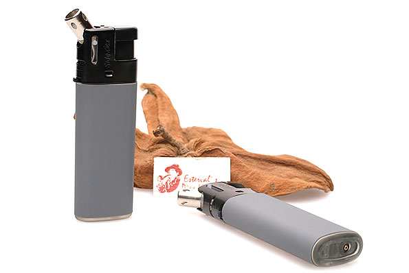 Pipe Lighter SideKick Rubber Grey