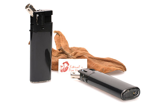 Pipe Lighter SideKick Black Cap Black  Pipe Lighter SideKick Black Cap Black