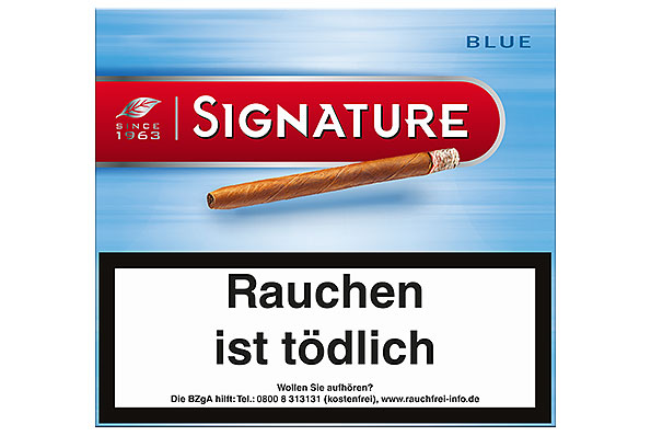Signature Blue 20 Cigarillos