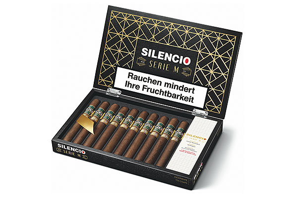 Silencio Serie M Double Robusto Limited Edition 10 Zigarren Silencio Serie M Double Robusto Limited Edition 10 Zigarren