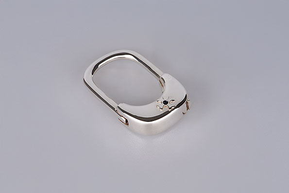 Sillem's Schlsselring 925er Sterling Silber