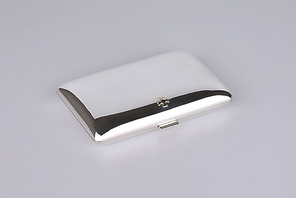 Sillems Case for 8 Cigarettes 925er Sterling Silver
