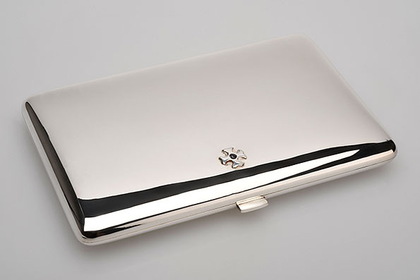 Sillem´s Case for 6 Cigarettes 925er Sterling Silver Estate Sillem´s Case for 6 Cigarettes 925er Sterling Silver Estate