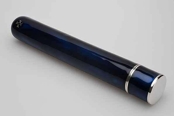Sillem´s Cigar tube for 1 Cigar with cold enamel 925er Sterling Sillem´s Cigar tube for 1 Cigar with cold enamel 925er Sterling