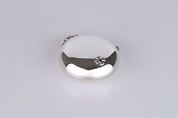 Sillem´s Maßband 1 Meter 925er Sterling Silber Sillem´s Maßband 1 Meter 925er Sterling Silber