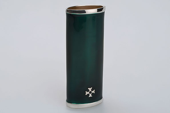 Sillem's BiC Lightercase 925er Sterling Silver Enamel Green Sillem's BiC Lightercase 925er Sterling Silver Enamel Green