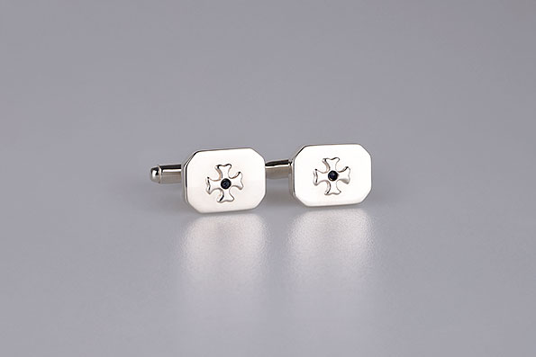 Sillem´s Cufflinks square 925er Sterling Silver Sillem´s Cufflinks square 925er Sterling Silver