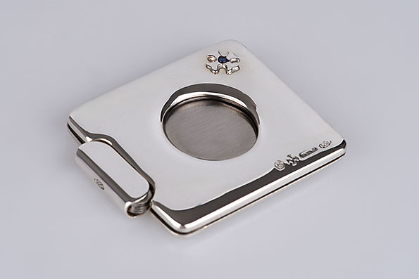 Sillem's Cigar Cutter 925er Sterling Silver Sillem's Cigar Cutter 925er Sterling Silver