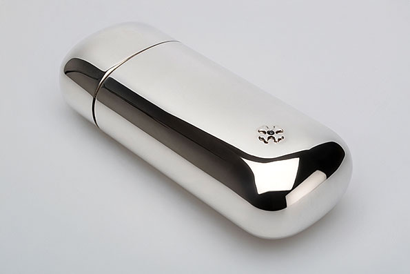 Sillems Case for Cigarillos oval 925er Sterling