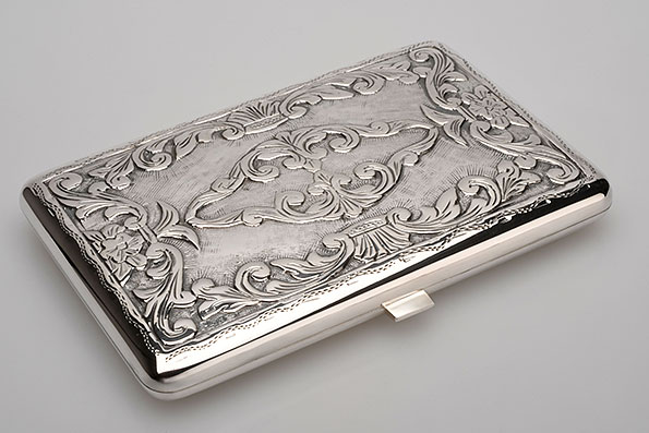 Sillem´s 1943PUR 925er Etui für 6 Zigarillos Puro Sillem´s 1943PUR 925er Etui für 6 Zigarillos Puro
