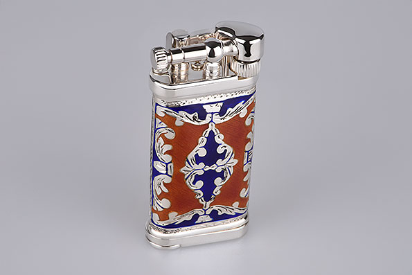 Sillem's 1988GB Pipe Lighter Old Boy LEA 1 Face red-blue Sillem's 1988GB Pipe Lighter Old Boy LEA 1 Face red-blue