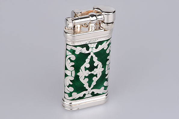 Sillem's 1988GR Pipe Lighter Old Boy LEA 1 Face Green Sillem's 1988GR Pipe Lighter Old Boy LEA 1 Face Green