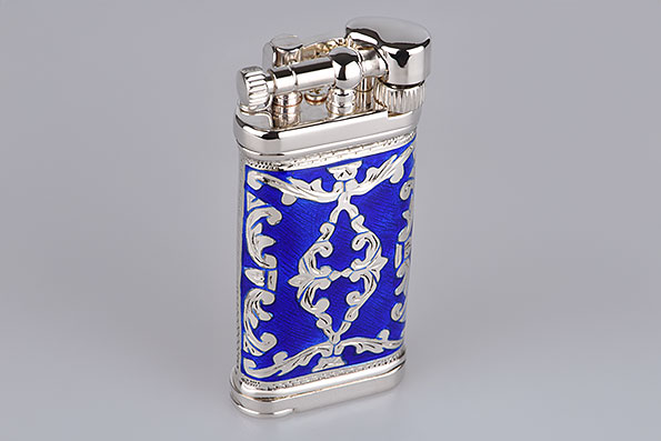 Sillem's 1988RB Pipe Lighter Old Boy LEA 1 Face royal blue Sillem's 1988RB Pipe Lighter Old Boy LEA 1 Face royal blue