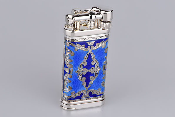 Sillem's 1990B Pipe Lighter Old Boy LEA 2 Face blue Sillem's 1990B Pipe Lighter Old Boy LEA 2 Face blue