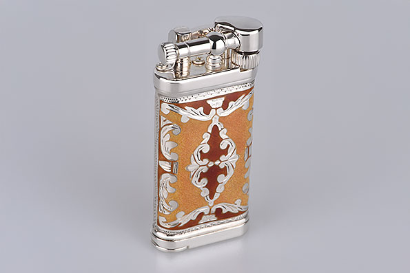 Sillem's 1990G Pipe Lighter Old Boy LEA 2 Face yellow-red Sillem's 1990G Pipe Lighter Old Boy LEA 2 Face yellow-red