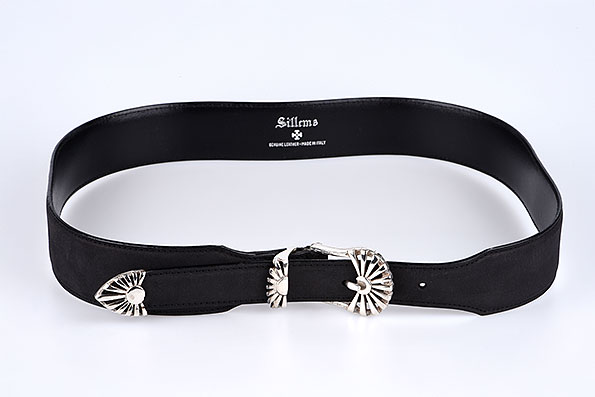 Sillem´s Leather Belt Black Size S (75) Calf Leather Sillem´s Leather Belt Black Size S (75) Calf Leather