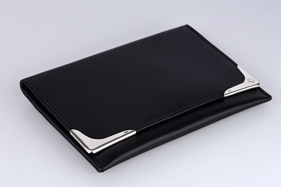 Sillem's Card Holder Calfskin with 925 Sterling Silver Sillem's Card Holder Calfskin with 925 Sterling Silver