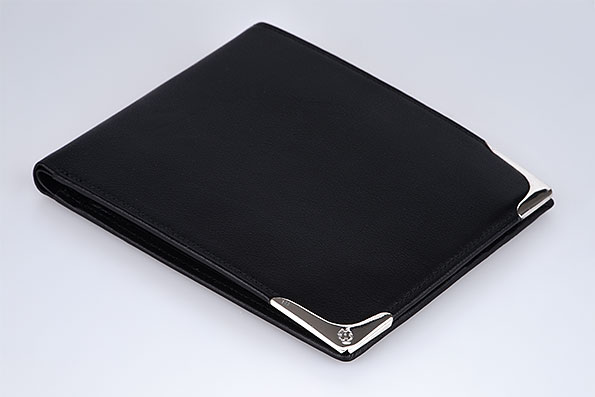 Sillem's Card Holder Calfskin with 925 Sterling Silver Sillem's Card Holder Calfskin with 925 Sterling Silver