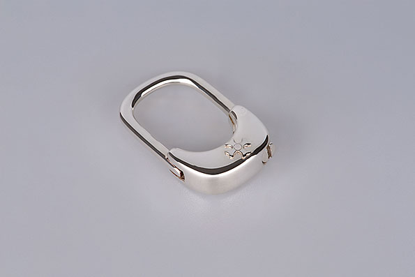 Sillem's Keyring Silverplated Sillem's Keyring Silverplated