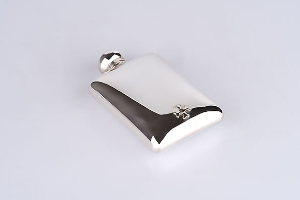 Sillem´s Rectangular Perfume Flask silverplated Sillem´s Rectangular Perfume Flask silverplated