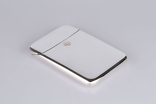 Sillem´s Business Card Case Silverplated Sillem´s Business Card Case Silverplated