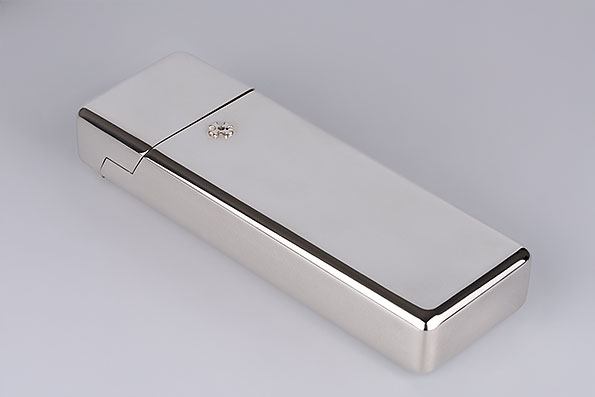 Sillems Etui fr 9 Zigarillos versilbert